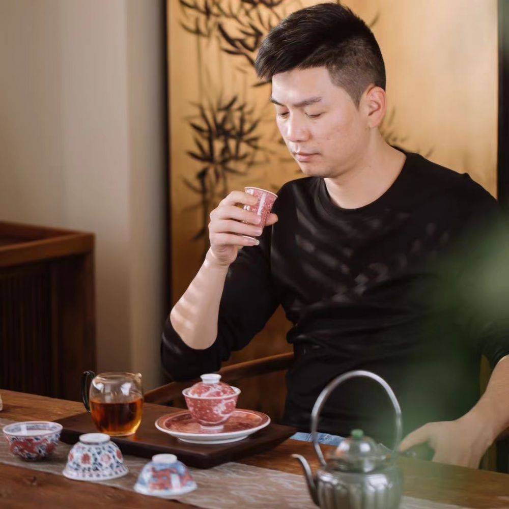 当代官窑釉里红——勤义堂